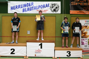 Blautalpokalturnier: Daniel 2. Platz U14